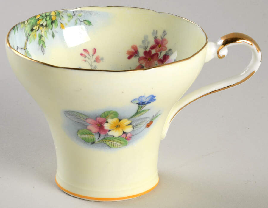 B5137-5 Flat Cup by John  Aynsley & Sons-1