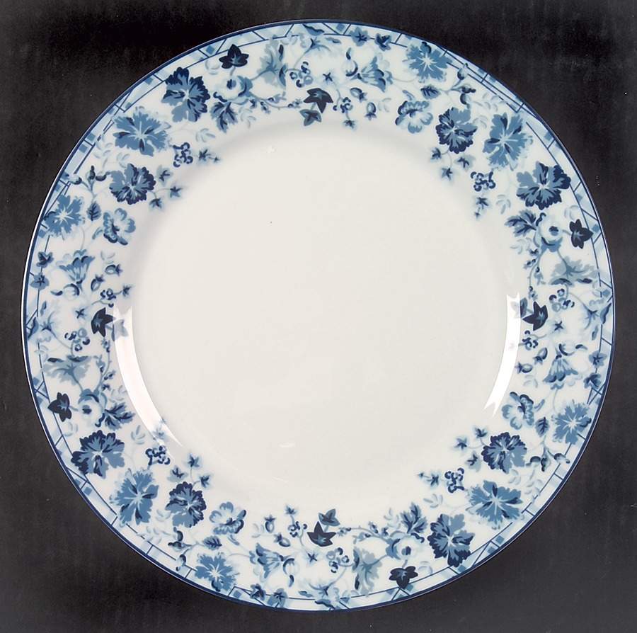 Sophia (Blue) Large Dinner Plate by Laura Ashley-1