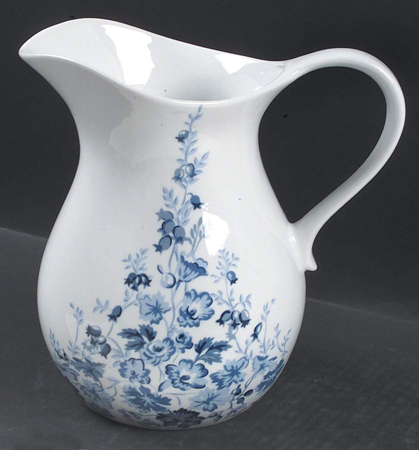Sophia (Blue) 64 Oz Pitcher by Laura Ashley-1