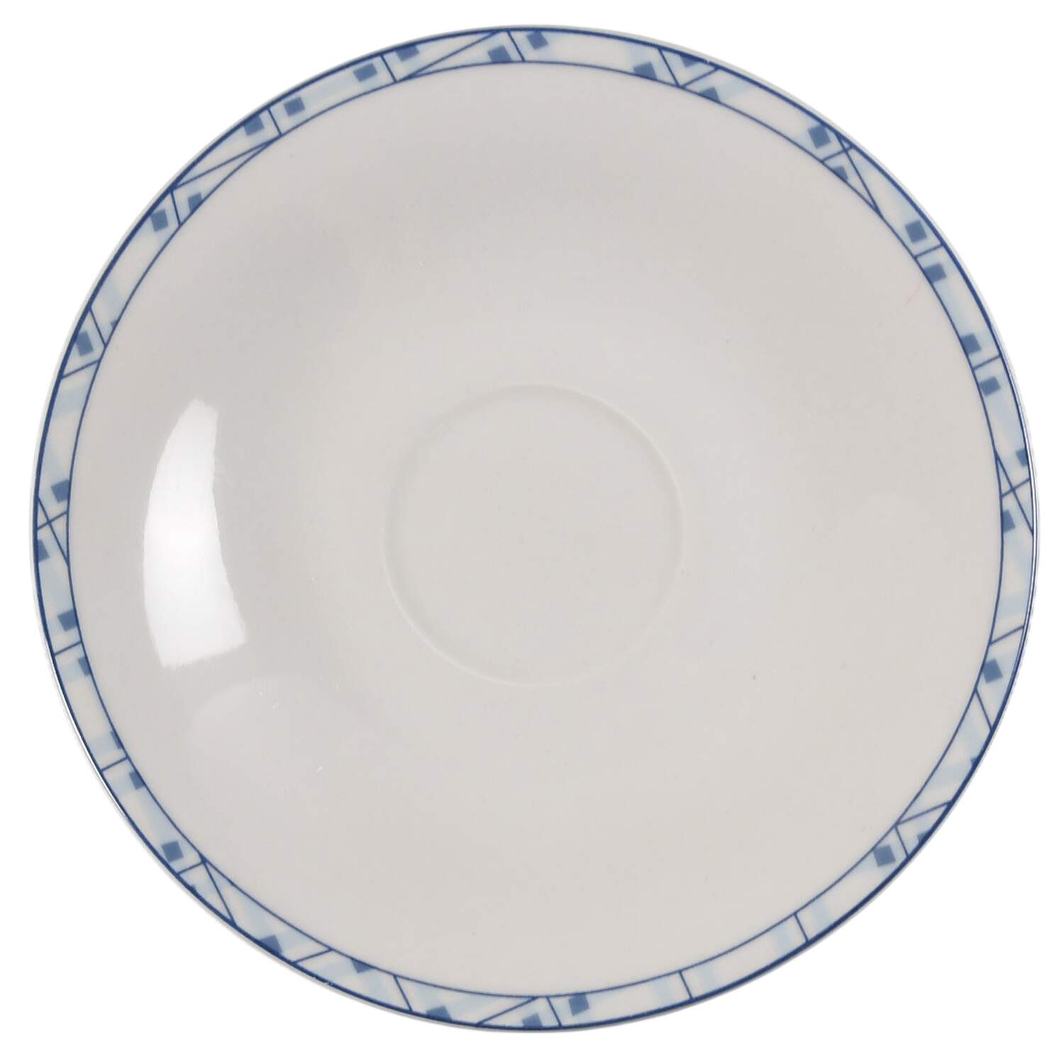 Sophia (Blue) Saucer for Flat Cup by Laura Ashley-1