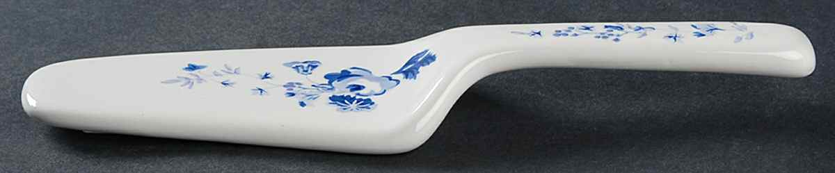 Sophia (Blue) Solid Ceramic Pie/Cake Server by Laura Ashley-1