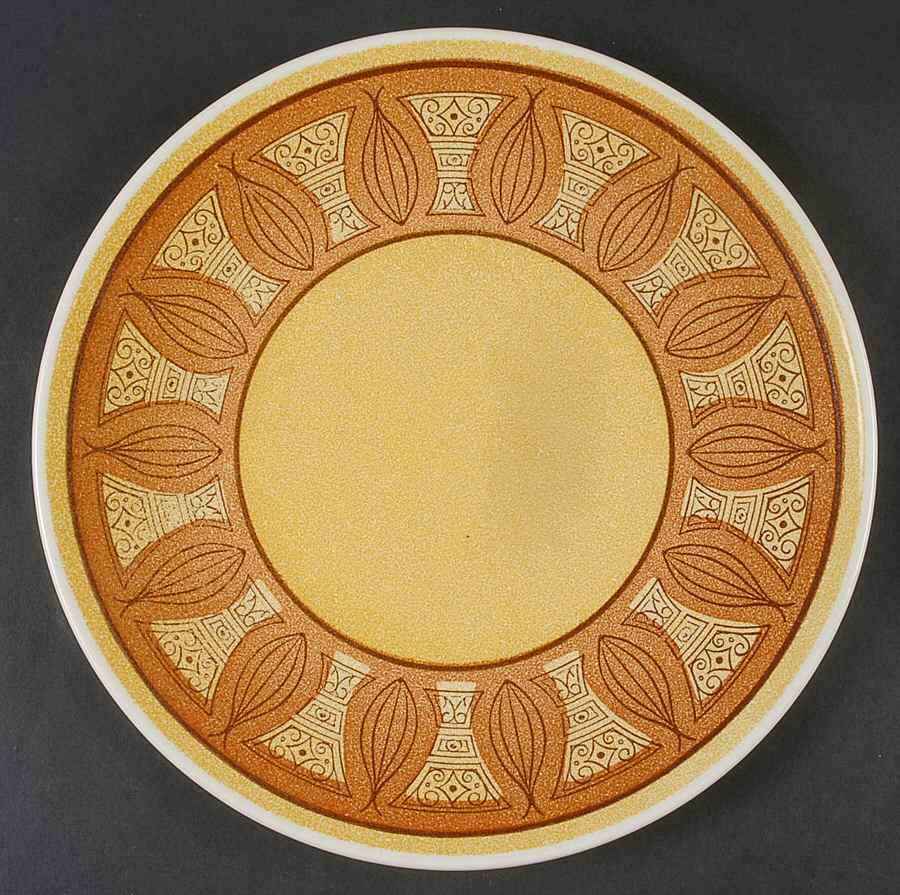 Honey Gold Dinner Plate by Anchor Hocking-1