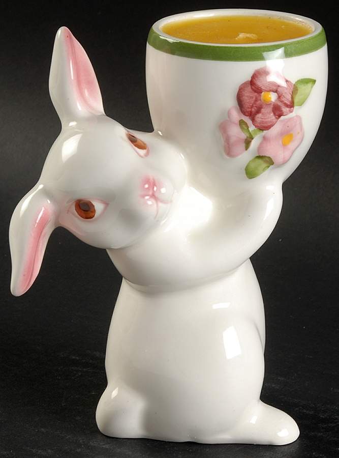 Bunny Figural Votive Candleholder by Avon-1