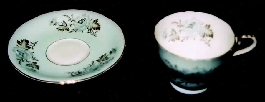 2471 Footed Cup & Saucer Set by John  Aynsley & Sons-1