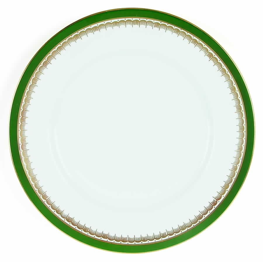 Consul Green Dinner Plate by John  Aynsley & Sons-1