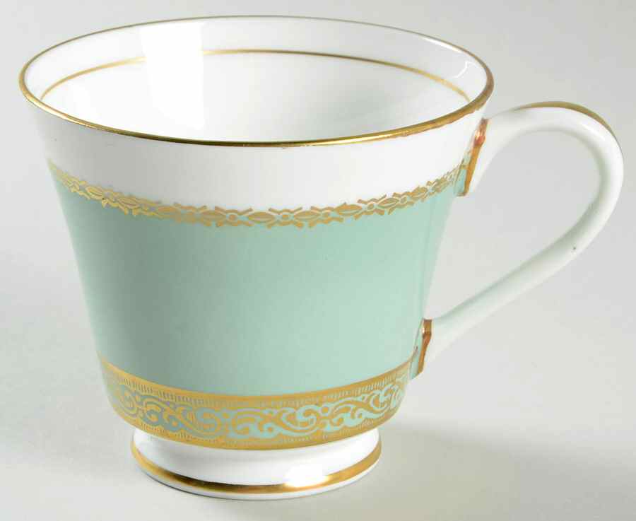 Gretna Olive Green Footed Cup by John  Aynsley & Sons-1