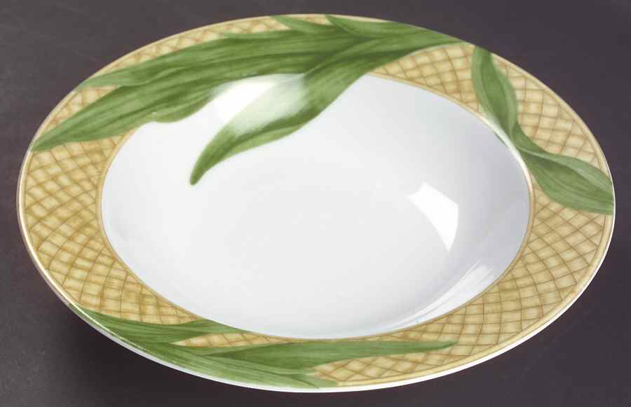Rainforest Large Rim Soup Bowl by 222 Fifth (PTS)-1