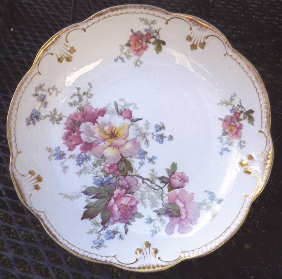AKF14 10" Round Vegetable Bowl by A Klingenberg France-Austria-1