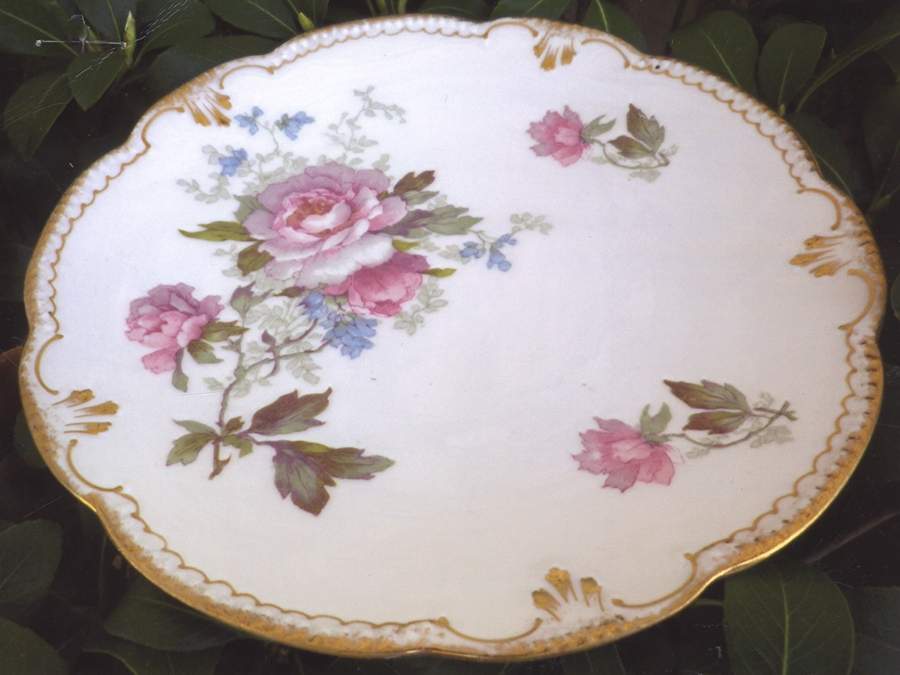 AKF14 Luncheon Plate by A Klingenberg France-Austria-1