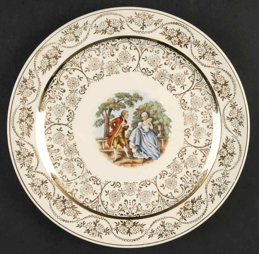 ATS48 Salad Plate by Atlas China (NY)-1