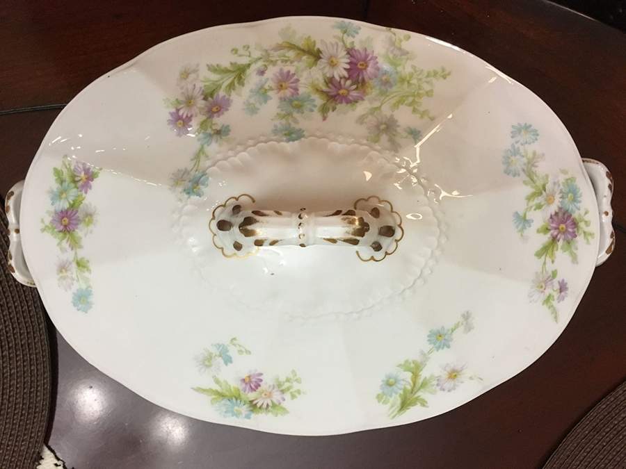 AHR569 Oval Covered Vegetable by Charles Ahrenfeldt-1