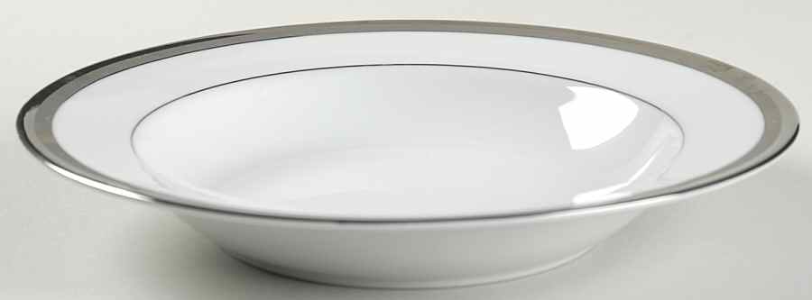 State Platinum Large Rim Soup Bowl by 111 State-1