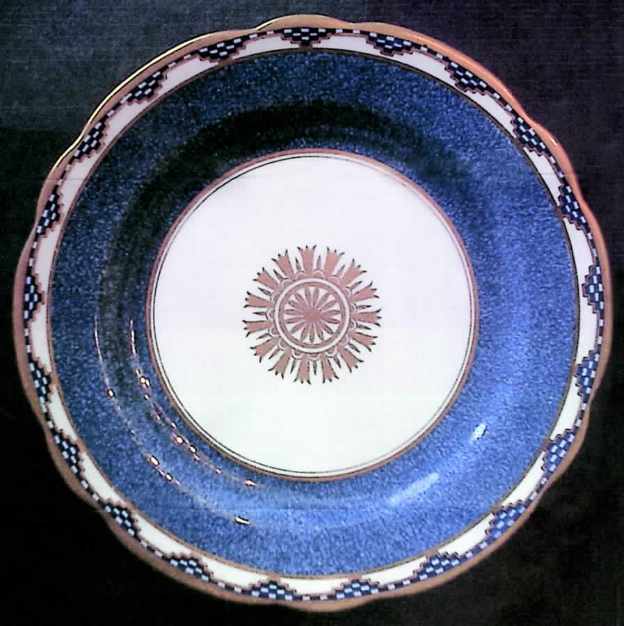 A4664 Dessert/Pie Plate by John  Aynsley & Sons-1