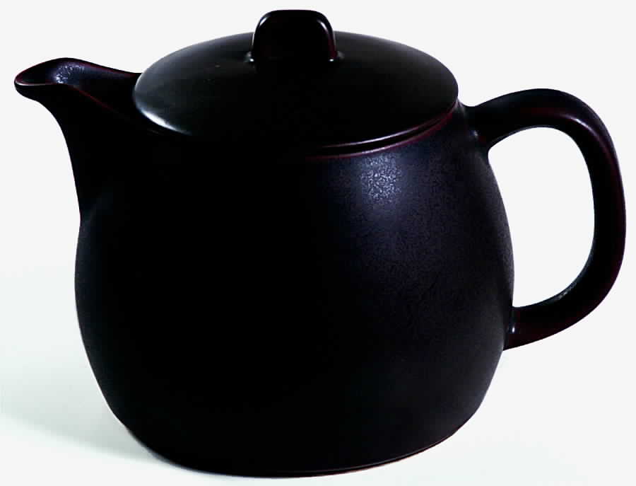 ARA9 Brown Teapot & Lid by Arabia of Finland-1