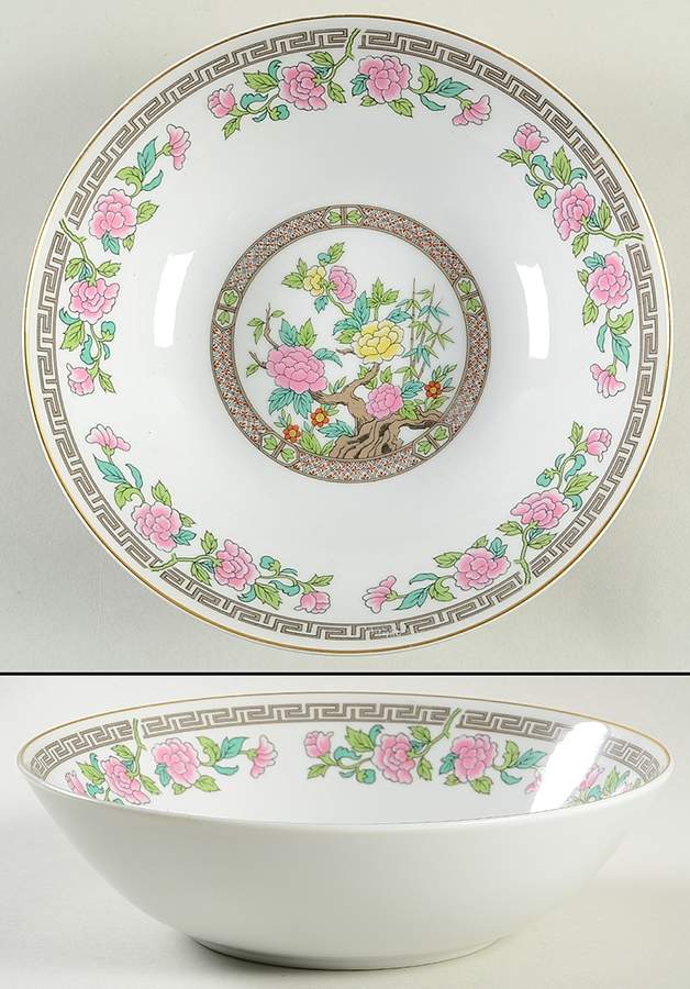 Jaipur 9" Round Vegetable Bowl by ADG Delphine-1