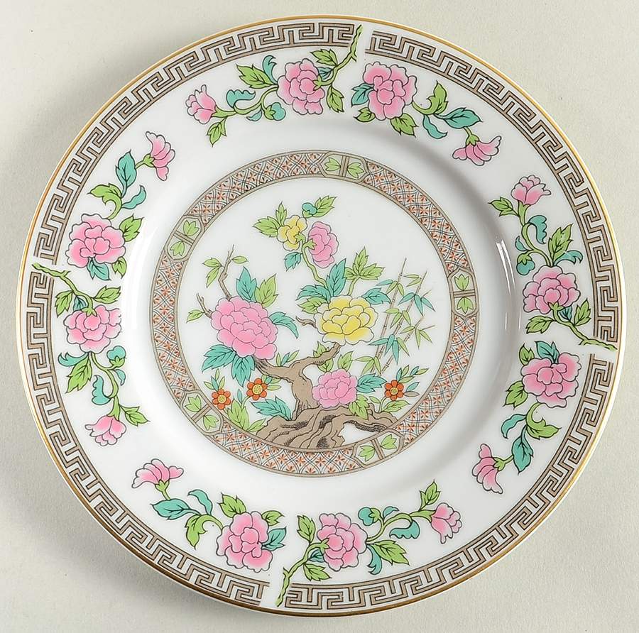 Jaipur Bread & Butter Plate by ADG Delphine-1