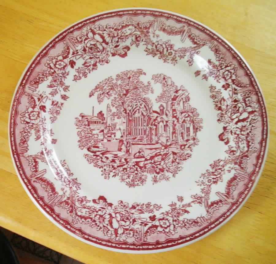 STR105 Dinner Plate by Sterling China (USA)-1