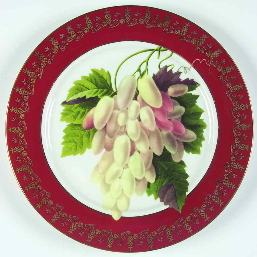 Royal Fruit Accent Dinner Plate by American Atelier-1