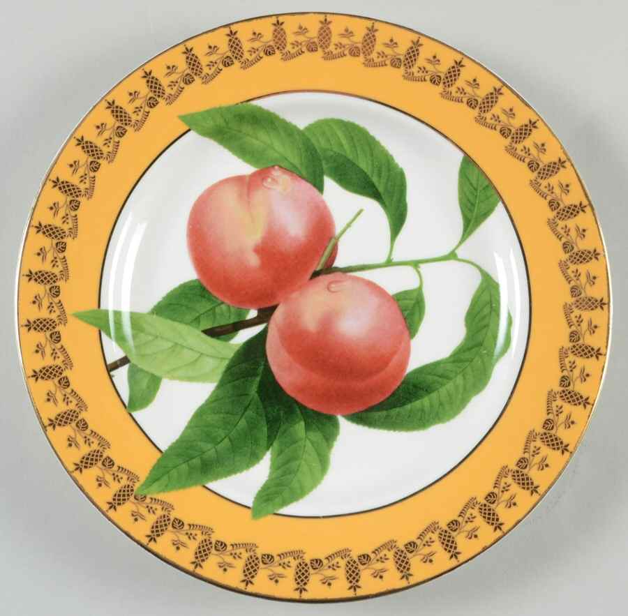 Royal Fruit Salad/Dessert Plate by American Atelier-1