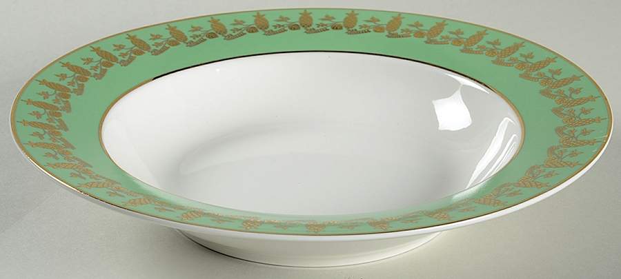 Royal Fruit Large Rim Soup Bowl by American Atelier-1