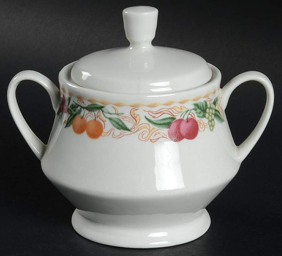 Printemps Sugar Bowl & Lid by American Atelier-1