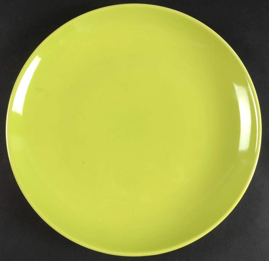 Flip Flop Apple Green Dinner Plate by 222 Fifth (PTS)-1