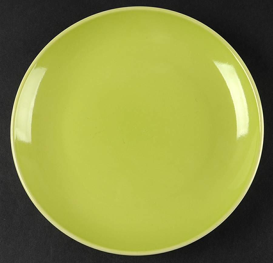 Flip Flop Apple Green Salad Plate by 222 Fifth (PTS)-1