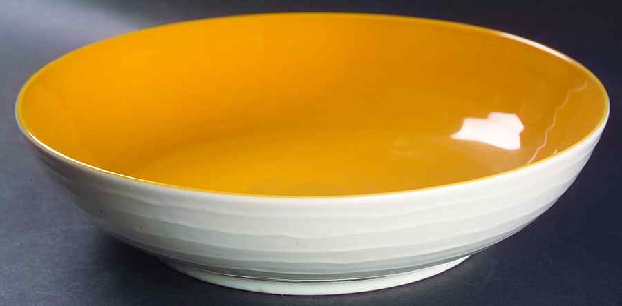 Flip Flop Butternut (Yellow) 10" Round Vegetable Bowl by 222 Fifth (PTS)-1