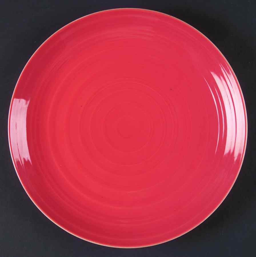 Flip Flop Coral (Orange) Dinner Plate by 222 Fifth (PTS)-1