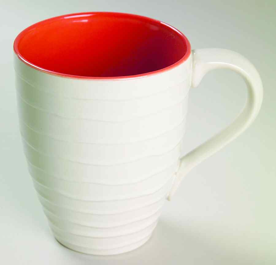 Flip Flop Coral (Orange) Mug by 222 Fifth (PTS)-1