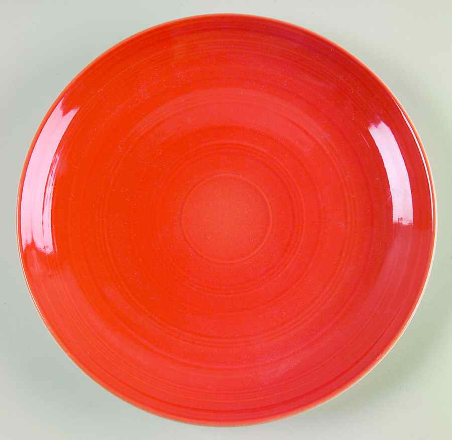 Flip Flop Coral (Orange) Salad Plate by 222 Fifth (PTS)-1