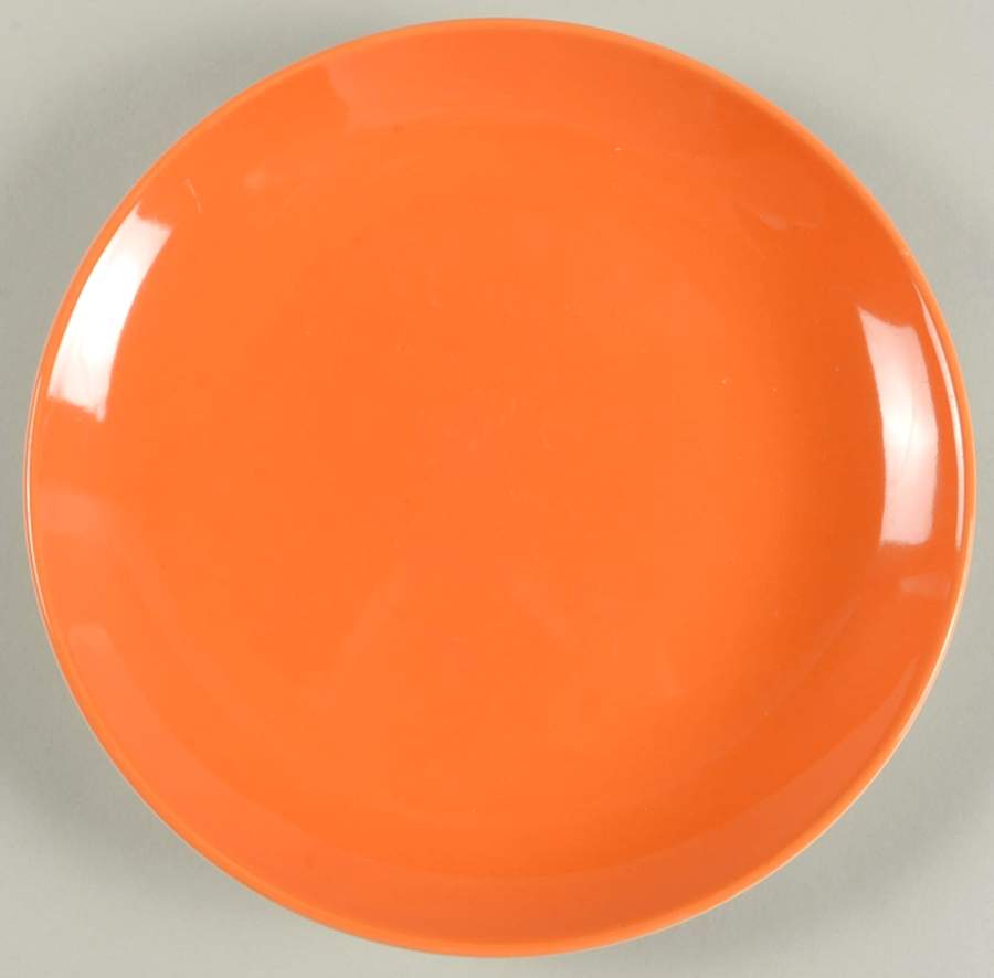 Flip Flop Coral (Orange) Salad Plate by 222 Fifth (PTS)-1