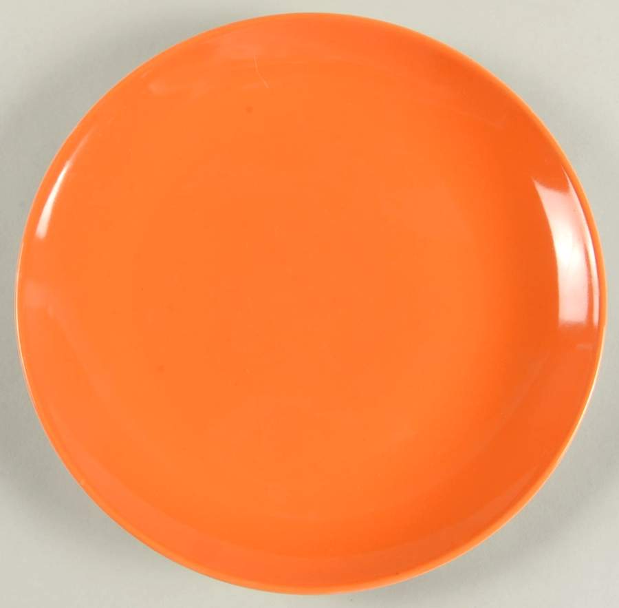 Flip Flop Coral (Orange) Dinner Plate by 222 Fifth (PTS)-1
