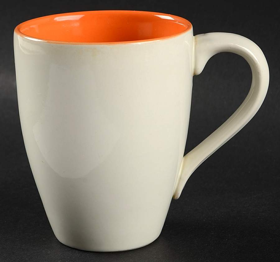 Flip Flop Coral (Orange) Mug by 222 Fifth (PTS)-1