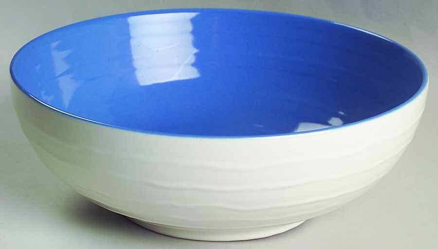 Flip Flop Lake Blue Soup/Cereal Bowl by 222 Fifth (PTS)-1