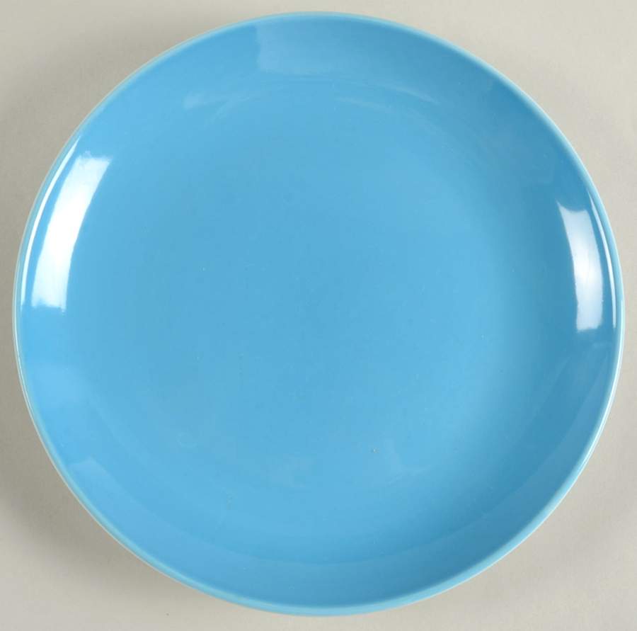 Flip Flop Lake Blue Salad Plate by 222 Fifth (PTS)-1