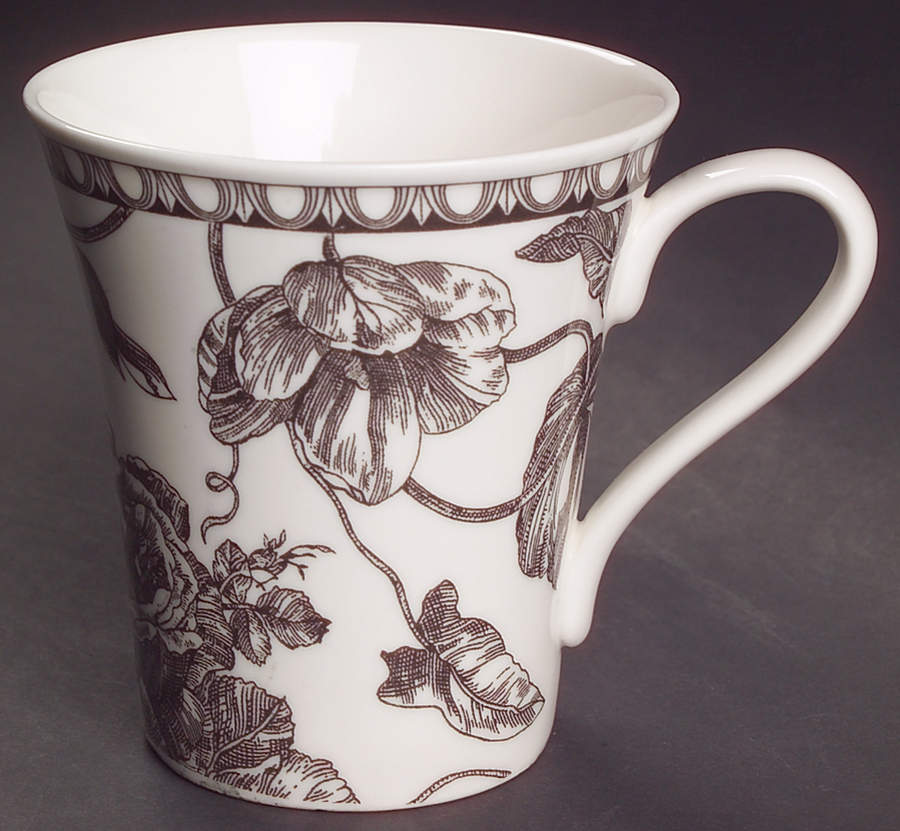 Toile Black Mug by 222 Fifth (PTS)-1