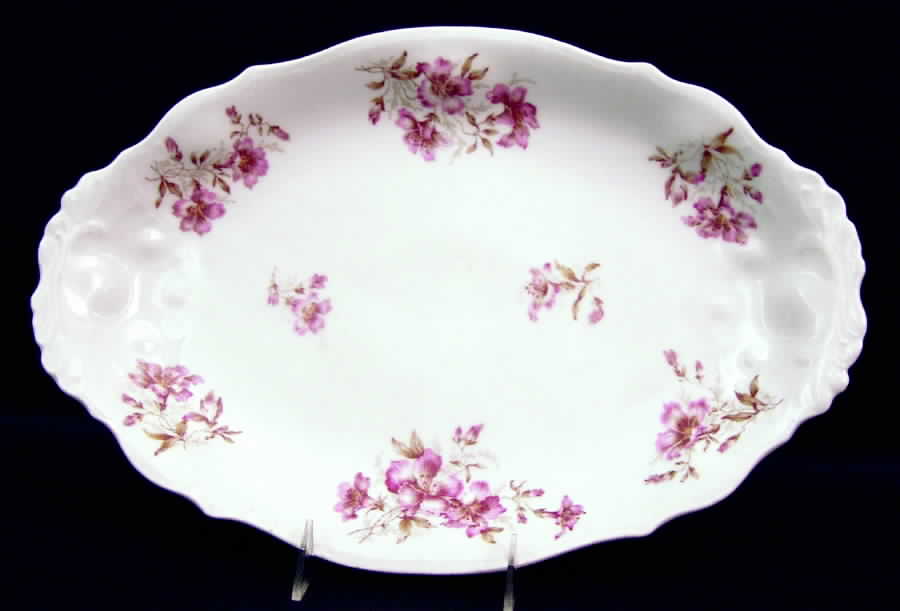 9484 15" Oval Serving Platter by Austria-1