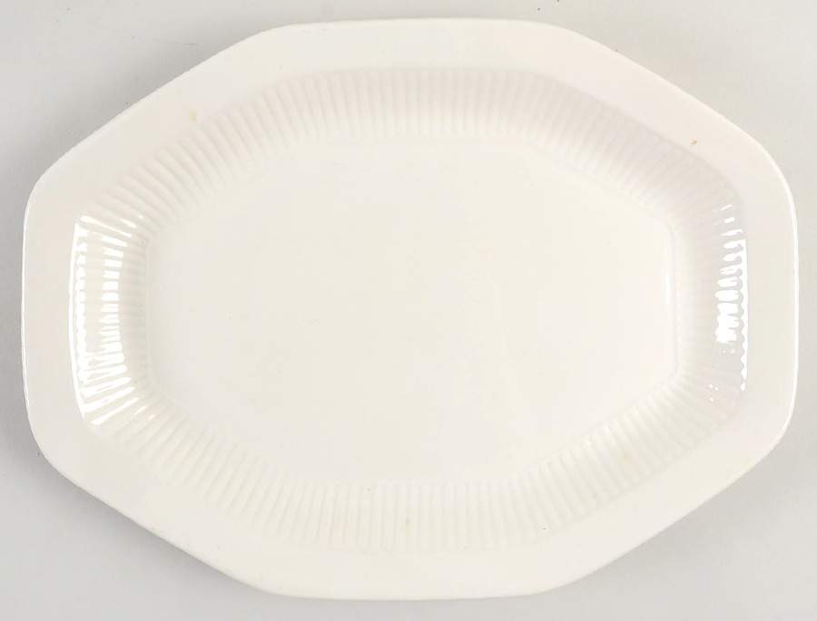 Empress (Cream) 11" Oval Serving Platter by Adams China-1