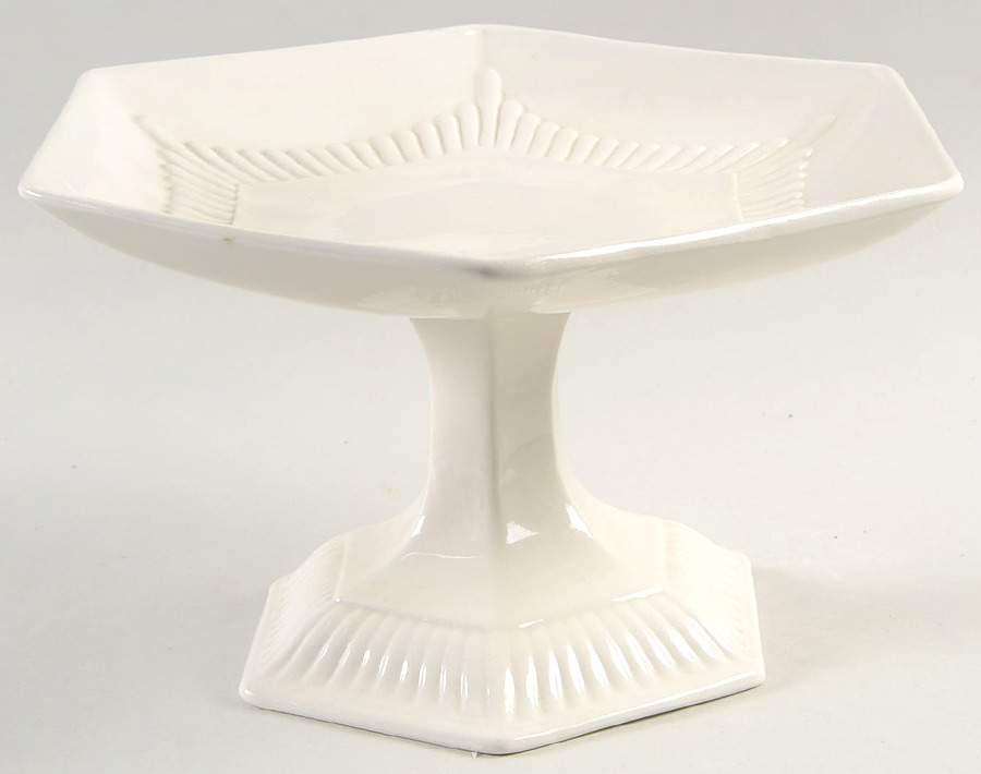 Empress (Cream) Round Compote (Height X Width) by Adams China-1