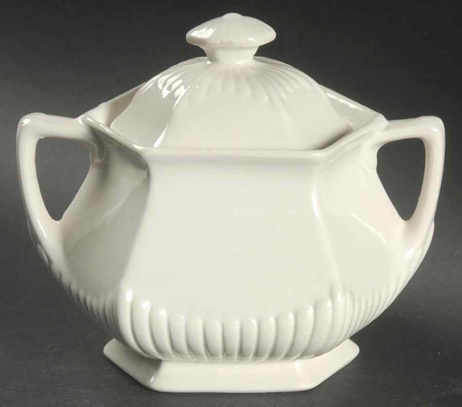 Empress (Cream) Sugar Bowl & Lid by Adams China-1