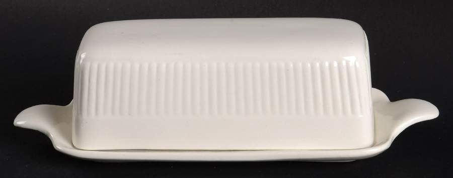 Empress (Cream) 1/4 Lb Covered Butter by Adams China-1