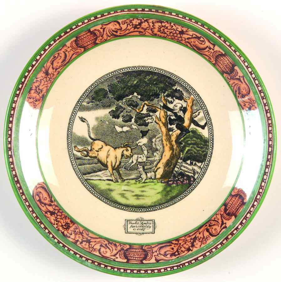 Dr. Syntax Saucer by Adams China-1
