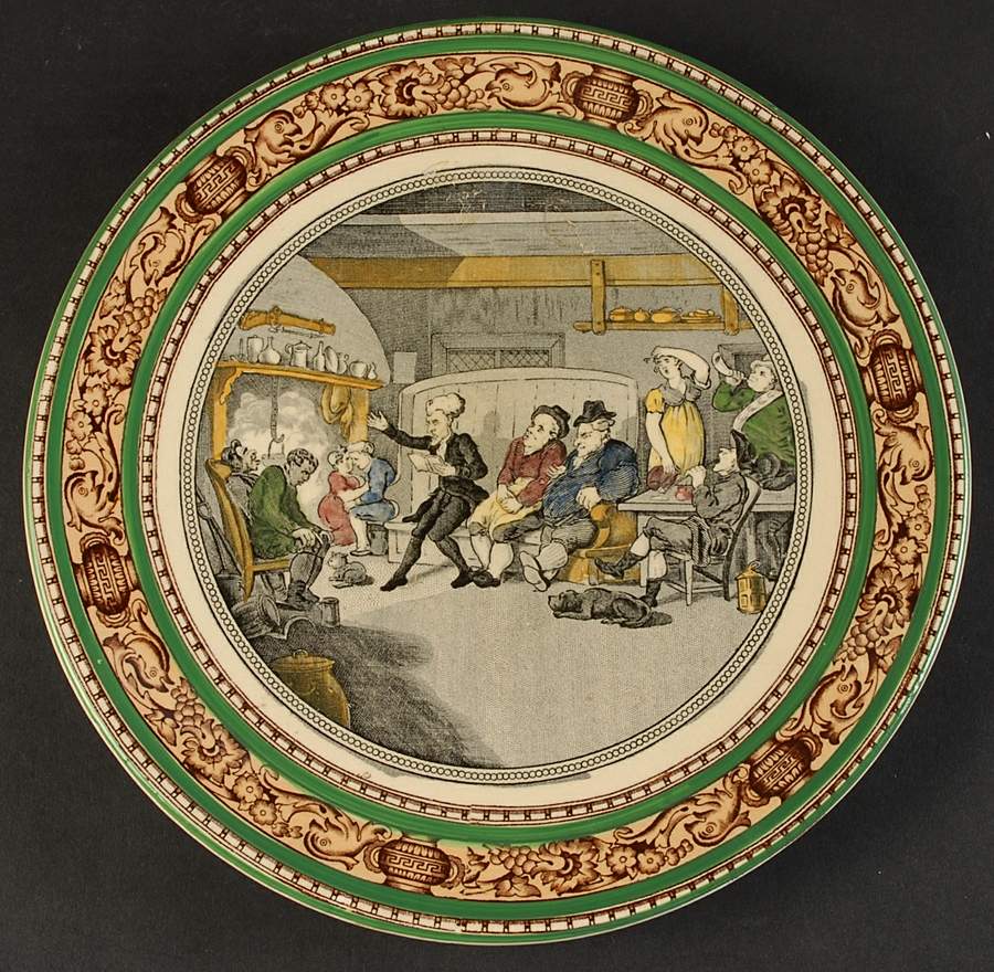 Dr. Syntax Plate Wall by Adams China-1