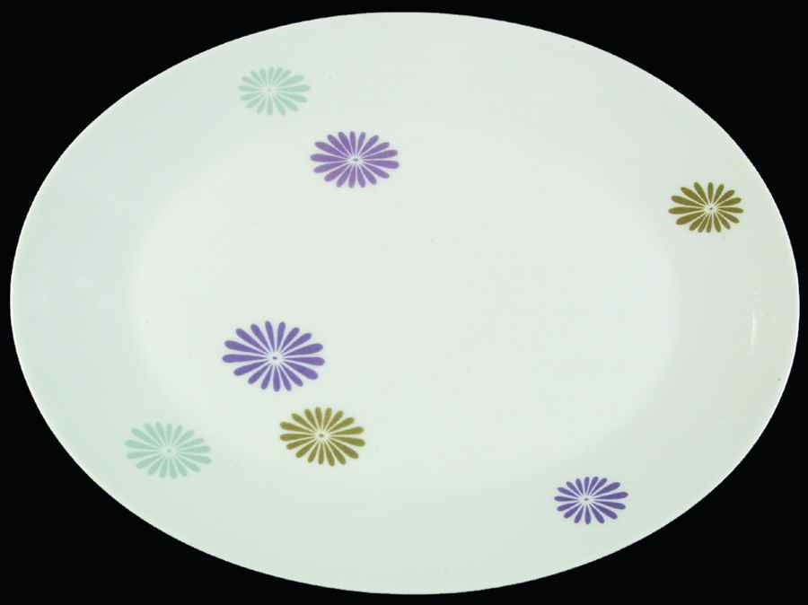 Late Summer 12" Oval Serving Platter by Amcrest-1