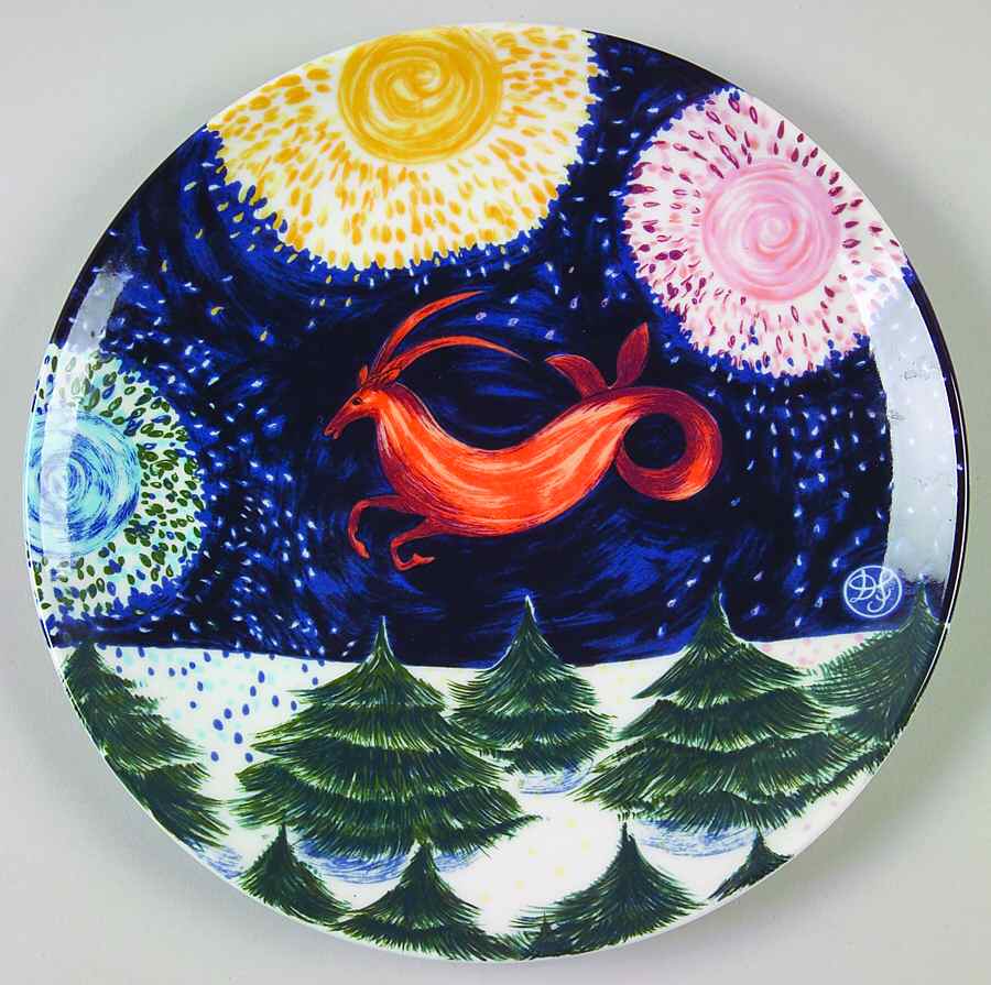 Horoscope Salad Plate by Arabia of Finland-1