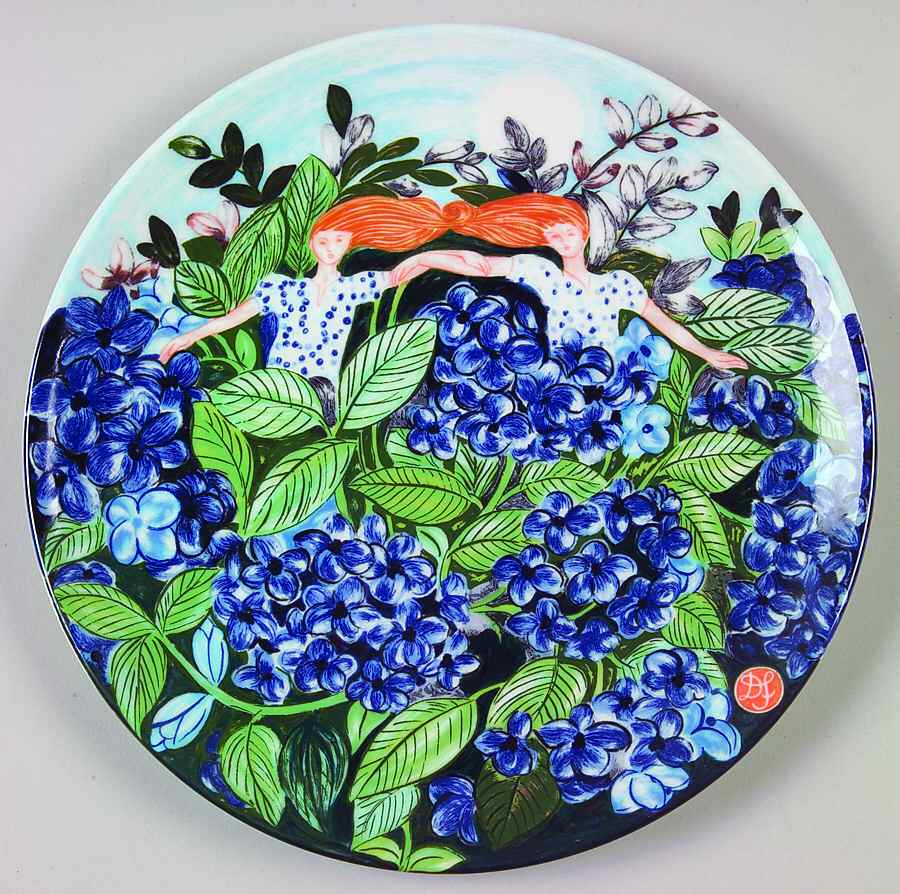 Horoscope Salad Plate by Arabia of Finland-1
