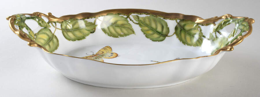 Ivy Garland 12" Oval Vegetable Bowl by Anna Weatherley-1