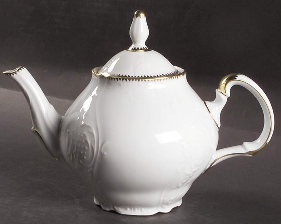 Simply Anna Gold Teapot & Lid by Anna Weatherley-1