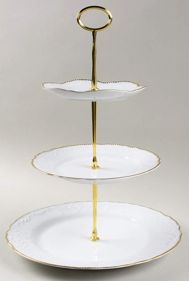 Simply Anna Gold 3-Tiered Serving Tray (DP, SP, BB) by Anna Weatherley-1